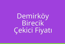 Demirköy Çekici Fiyatı – Birecik Oto Kurtarıcı Ücreti