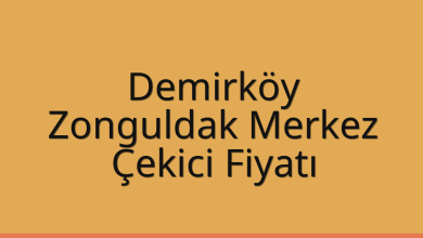 Demirköy Çekici Fiyatı – Zonguldak Merkez Oto Kurtarıcı Ücreti