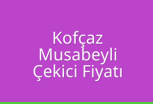 Kofçaz Çekici Fiyatı – Musabeyli Oto Kurtarıcı Ücreti
