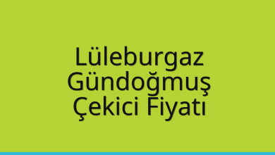 Lüleburgaz Çekici Fiyatı – Gündoğmuş Oto Kurtarıcı Ücreti