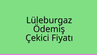 Lüleburgaz Çekici Fiyatı – Ödemiş Oto Kurtarıcı Ücreti