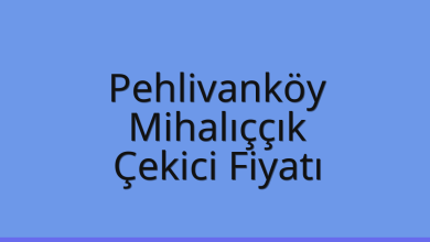 Pehlivanköy Çekici Fiyatı – Mihalıççık Oto Kurtarıcı Ücreti