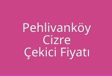 Pehlivanköy Çekici Fiyatı – Cizre Oto Kurtarıcı Ücreti