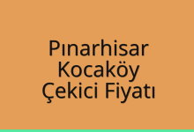 Pınarhisar Çekici Fiyatı – Kocaköy Oto Kurtarıcı Ücreti