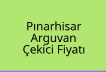 Pınarhisar Çekici Fiyatı – Arguvan Oto Kurtarıcı Ücreti