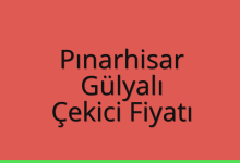 Pınarhisar Çekici Fiyatı – Gülyalı Oto Kurtarıcı Ücreti