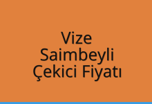 Vize Çekici Fiyatı – Saimbeyli Oto Kurtarıcı Ücreti