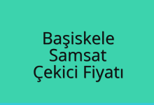 Başiskele Çekici Fiyatı – Samsat Oto Kurtarıcı Ücreti