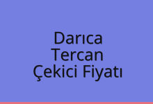 Darıca Çekici Fiyatı – Tercan Oto Kurtarıcı Ücreti