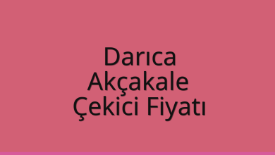 Darıca Çekici Fiyatı – Akçakale Oto Kurtarıcı Ücreti
