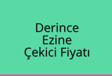 Derince Çekici Fiyatı – Ezine Oto Kurtarıcı Ücreti