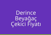 Derince Çekici Fiyatı – Beyağaç Oto Kurtarıcı Ücreti