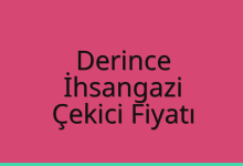 Derince Çekici Fiyatı – İhsangazi Oto Kurtarıcı Ücreti