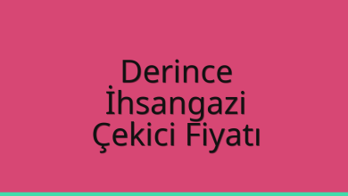Derince Çekici Fiyatı – İhsangazi Oto Kurtarıcı Ücreti