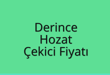 Derince Çekici Fiyatı – Hozat Oto Kurtarıcı Ücreti