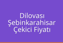 Dilovası Çekici Fiyatı – Şebinkarahisar Oto Kurtarıcı Ücreti
