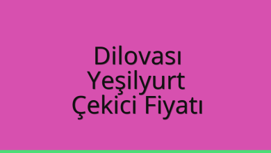 Dilovası Çekici Fiyatı – Yeşilyurt Oto Kurtarıcı Ücreti