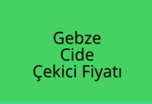 Gebze Çekici Fiyatı – Cide Oto Kurtarıcı Ücreti