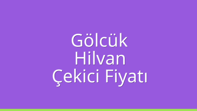 Gölcük Çekici Fiyatı – Hilvan Oto Kurtarıcı Ücreti