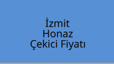 İzmit Çekici Fiyatı – Honaz Oto Kurtarıcı Ücreti