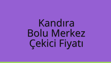 Kandıra Çekici Fiyatı – Bolu Merkez Oto Kurtarıcı Ücreti