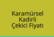 Karamürsel Çekici Fiyatı – Kadirli Oto Kurtarıcı Ücreti