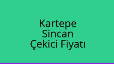 Kartepe Çekici Fiyatı – Sincan Oto Kurtarıcı Ücreti