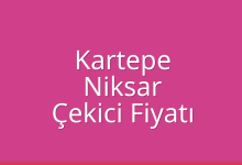 Kartepe Çekici Fiyatı – Niksar Oto Kurtarıcı Ücreti