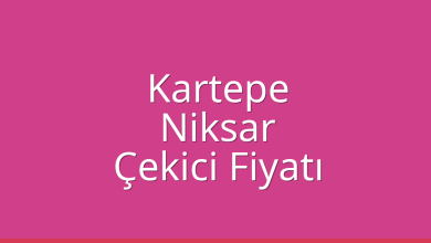 Kartepe Çekici Fiyatı - Niksar Oto Kurtarıcı Ücreti Kartepe Çekici Fiyatı – Niksar Oto Kurtarıcı Ücreti