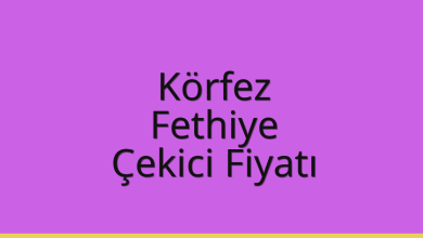 Körfez Çekici Fiyatı – Fethiye Oto Kurtarıcı Ücreti