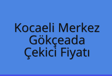 Kocaeli Merkez Çekici Fiyatı – Gökçeada Oto Kurtarıcı Ücreti