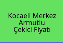 Kocaeli Merkez Çekici Fiyatı – Armutlu Oto Kurtarıcı Ücreti
