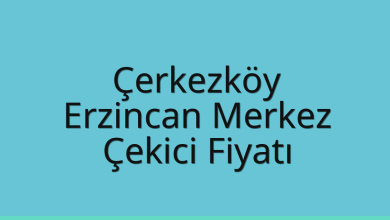 Çerkezköy Çekici Fiyatı – Erzincan Merkez Oto Kurtarıcı Ücreti