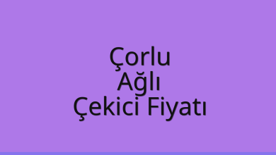 Çorlu Çekici Fiyatı – Ağlı Oto Kurtarıcı Ücreti