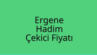 Ergene Çekici Fiyatı – Hadim Oto Kurtarıcı Ücreti