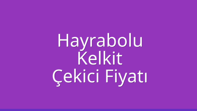 Hayrabolu Çekici Fiyatı – Kelkit Oto Kurtarıcı Ücreti