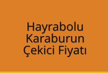 Hayrabolu Çekici Fiyatı – Karaburun Oto Kurtarıcı Ücreti