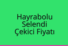 Hayrabolu Çekici Fiyatı – Selendi Oto Kurtarıcı Ücreti