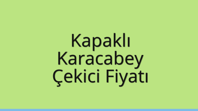 Kapaklı Çekici Fiyatı – Karacabey Oto Kurtarıcı Ücreti