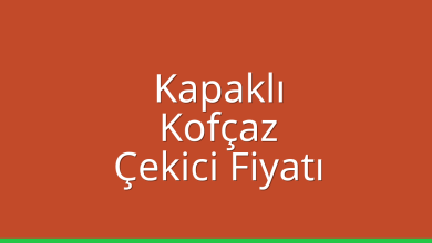 Kapaklı Çekici Fiyatı – Kofçaz Oto Kurtarıcı Ücreti