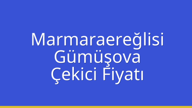 Marmaraereğlisi Çekici Fiyatı – Gümüşova Oto Kurtarıcı Ücreti