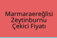 Marmaraereğlisi Çekici Fiyatı – Zeytinburnu Oto Kurtarıcı Ücreti