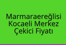Marmaraereğlisi Çekici Fiyatı – Kocaeli Merkez Oto Kurtarıcı Ücreti