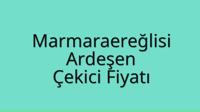 Marmaraereğlisi Çekici Fiyatı – Ardeşen Oto Kurtarıcı Ücreti