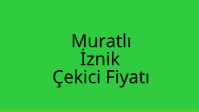 Muratlı Çekici Fiyatı – İznik Oto Kurtarıcı Ücreti