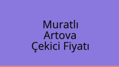 Muratlı Çekici Fiyatı – Artova Oto Kurtarıcı Ücreti