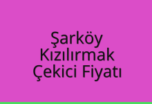 Şarköy Çekici Fiyatı – Kızılırmak Oto Kurtarıcı Ücreti