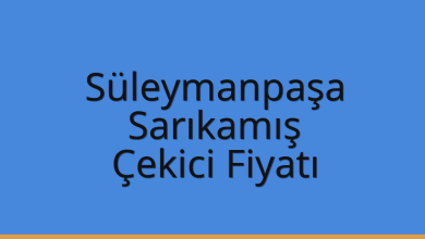 Süleymanpaşa Çekici Fiyatı – Sarıkamış Oto Kurtarıcı Ücreti