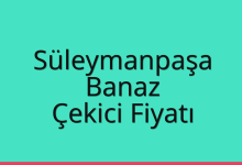 Süleymanpaşa Çekici Fiyatı – Banaz Oto Kurtarıcı Ücreti