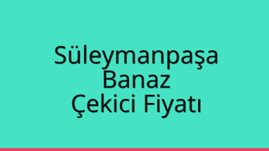 Süleymanpaşa Çekici Fiyatı – Banaz Oto Kurtarıcı Ücreti